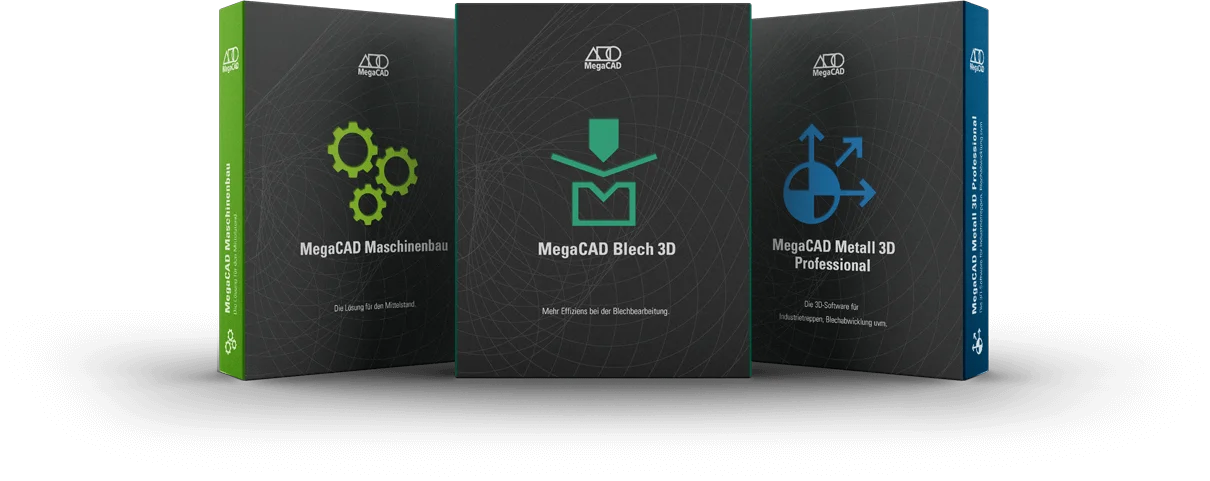 MegaCAD – die CAD-Software auf einen Blick