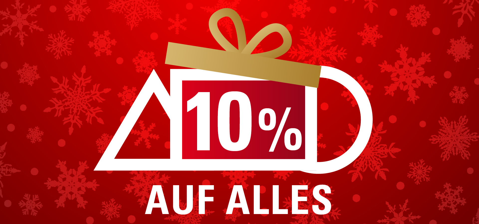 10 Prozent auf alles